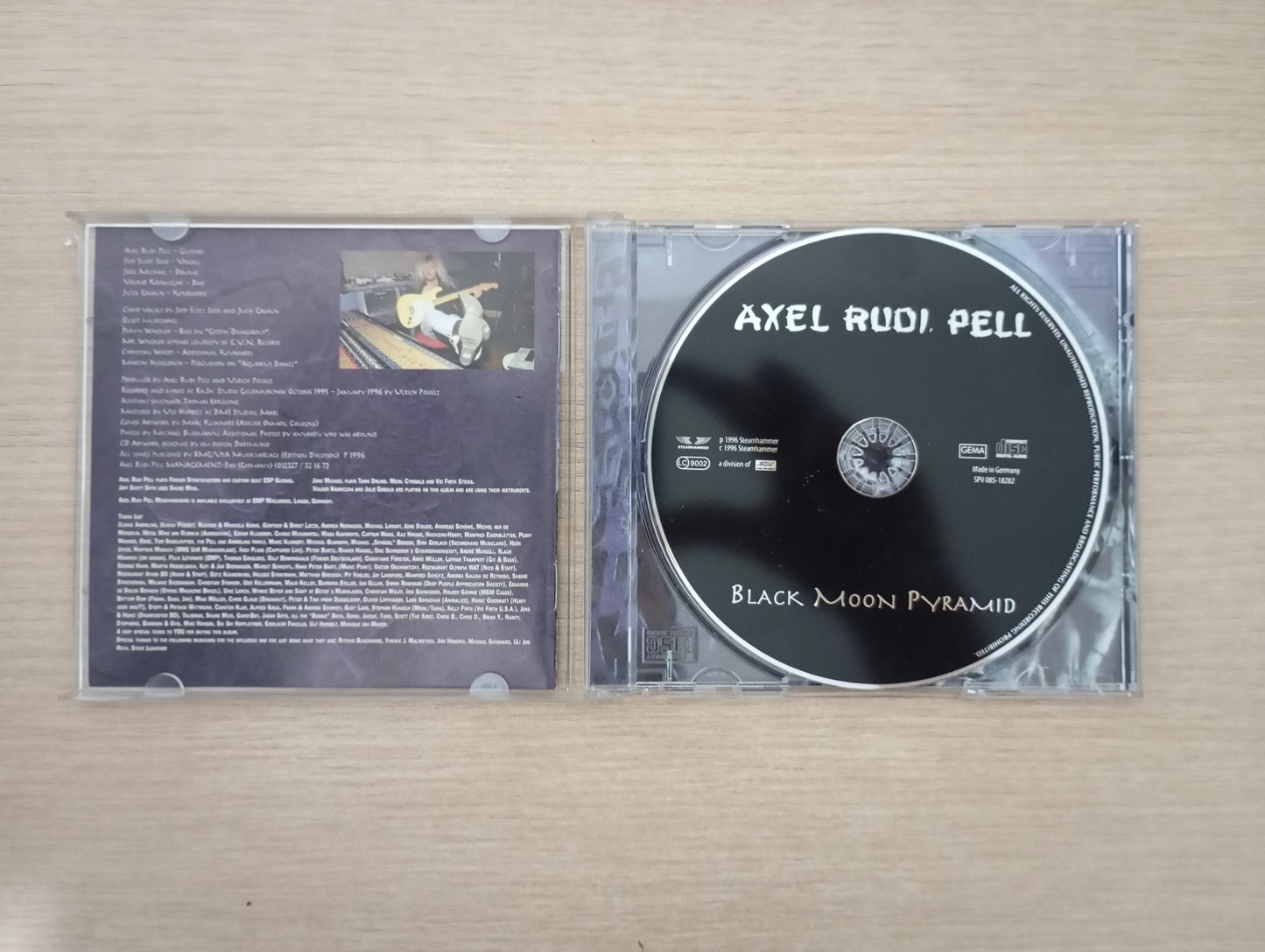 CD Axel Rudi Pell Black Moon Pyramid Importado