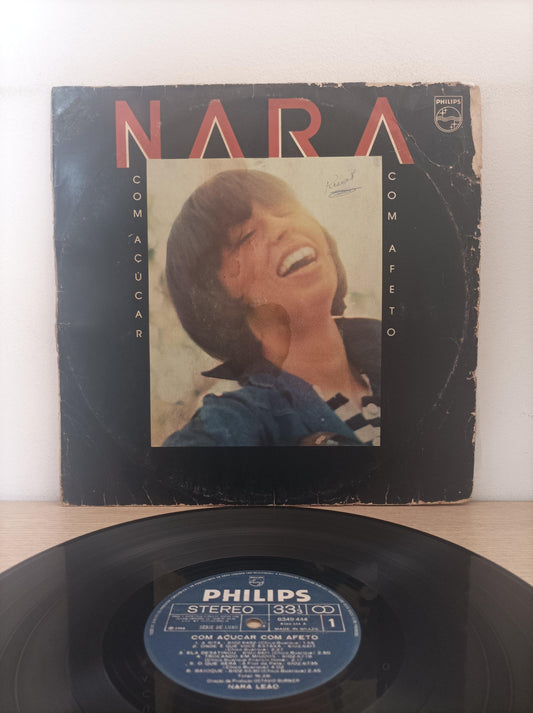 Lp Vinil Nara Leão Com Açúcar Com Afeto