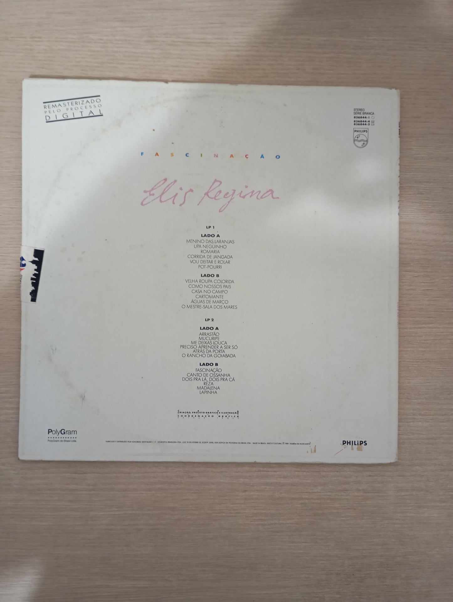 Lp Vinil Elis Regina Fascinação O Melhor de Duplo