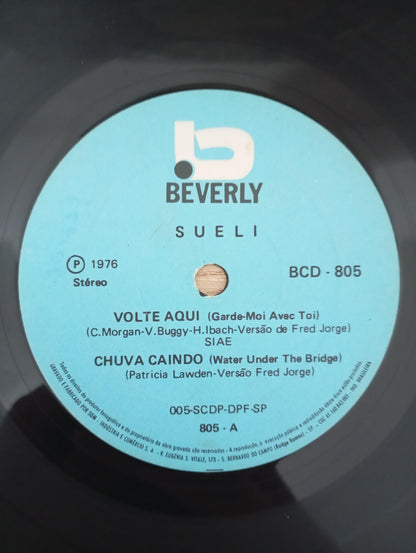 Compacto Vinil Sueli Volte Aqui / Quando Você Me Beija