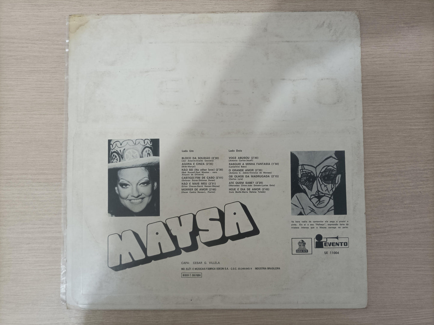 Lp Vinil Maysa Matarazzo 1974 Com Encarte