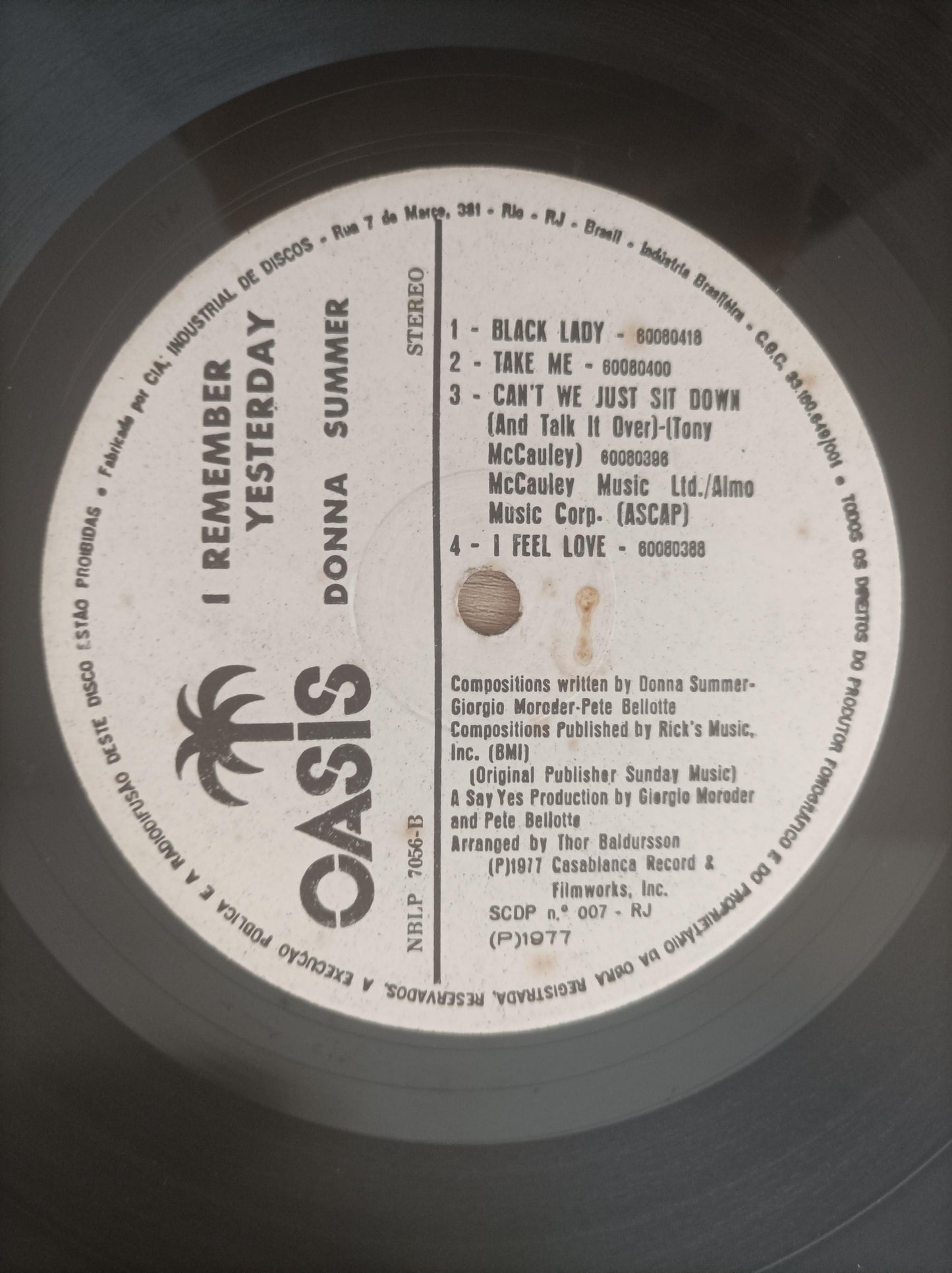 Lp Vinil Donna Summer I Remember Yesterday