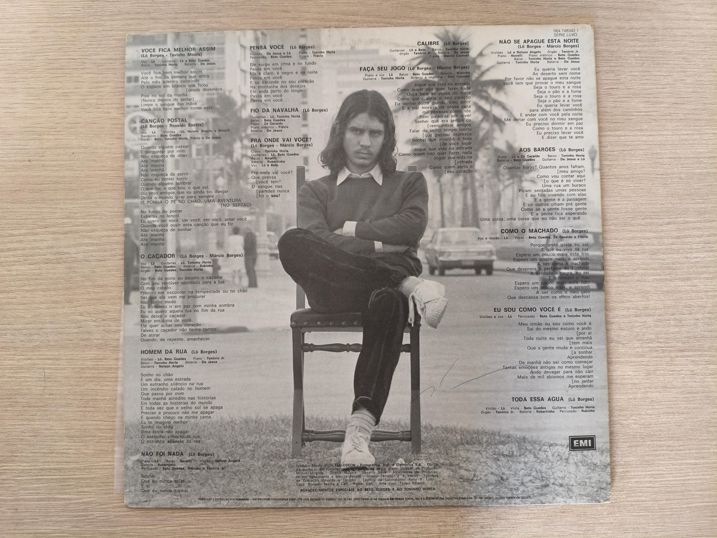 Lp Vinil Lo Borges 1972 1987 Tênis