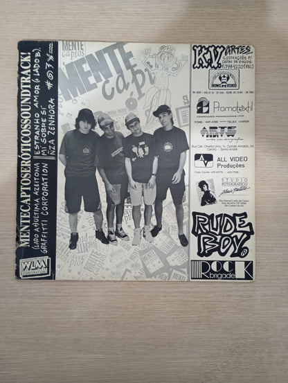 Lp Vinil Mentecaptos Eróticos Soundtrack Demo EP Com Encarte