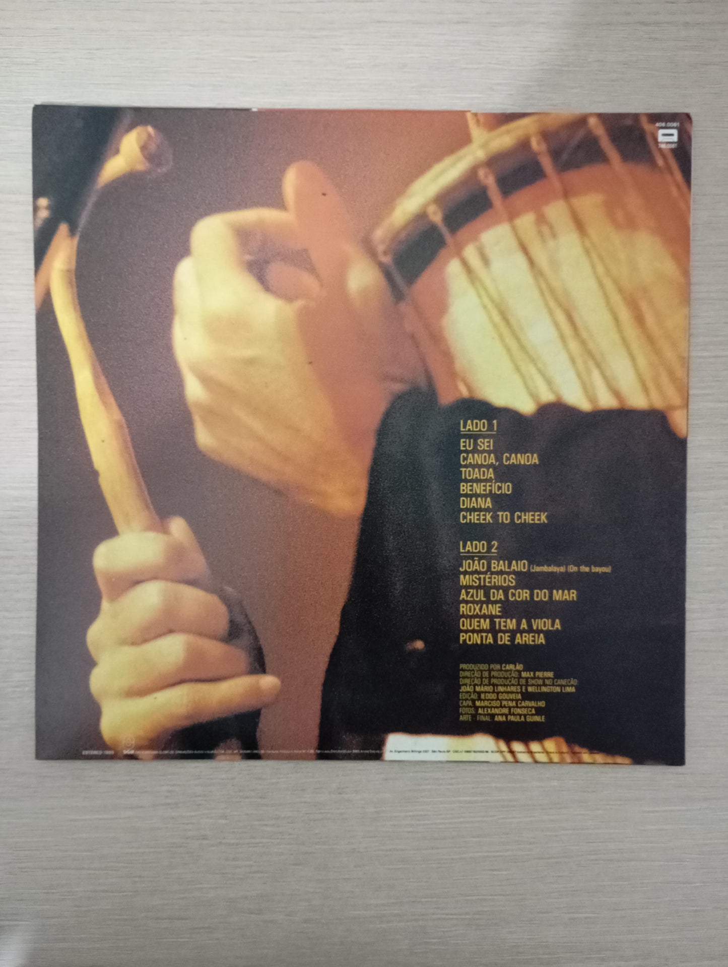 Lp Vinil Boca Livre Em Concerto Com Encarte