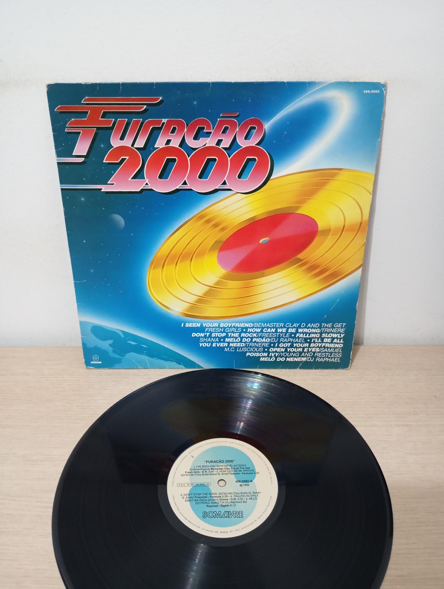 Lp Vinil Furacão 2000 1990