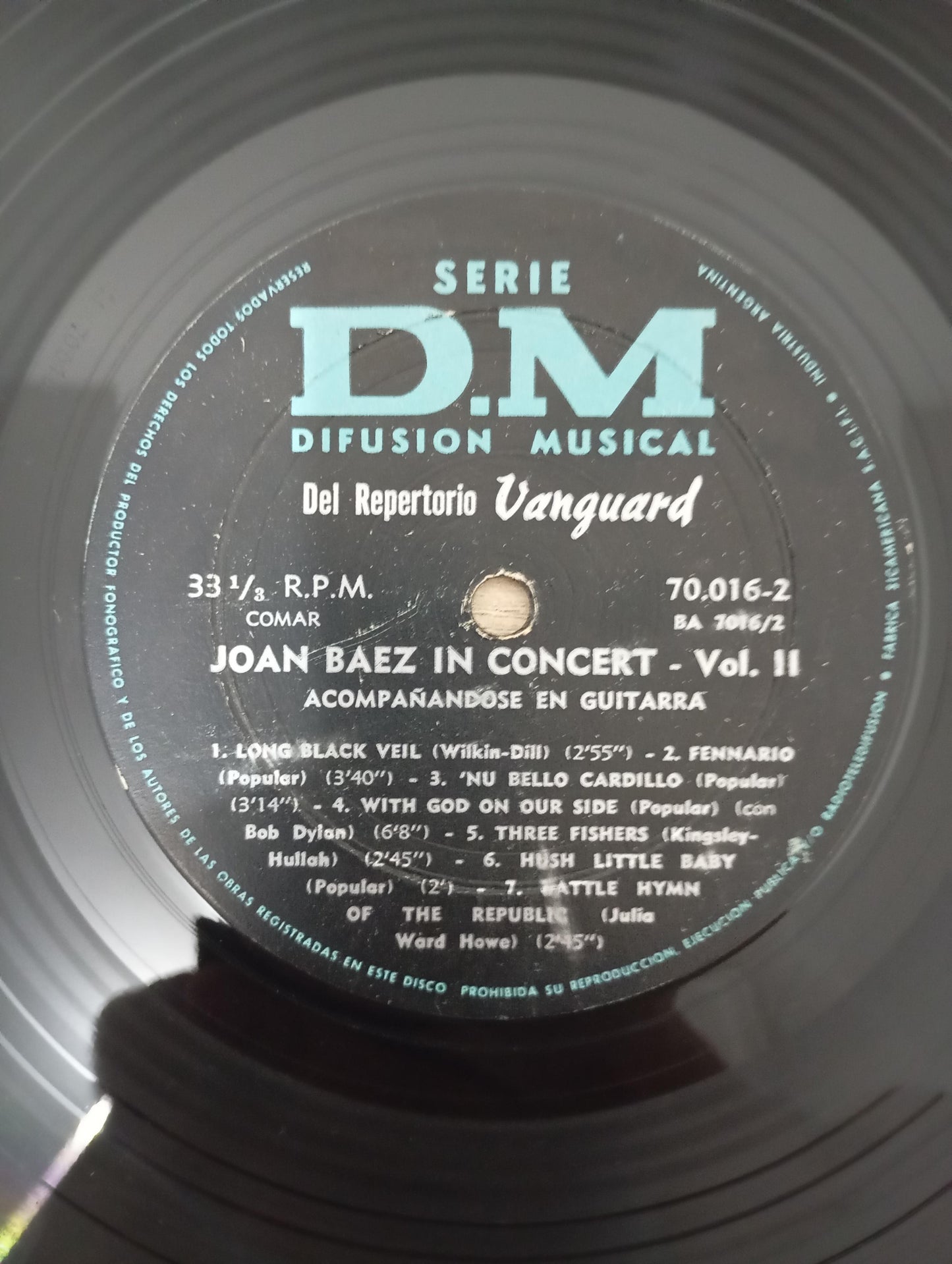 Lp Vinil Joan Baez In Concert Part 2 Importado