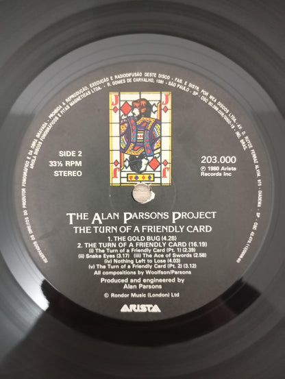 Lp Vinil Alan Parsons Project The Turn Of A Friendly Card