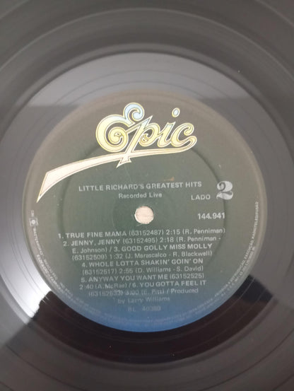 Lp Vinil Little Richard's Greatest Hits Hall Of Fame