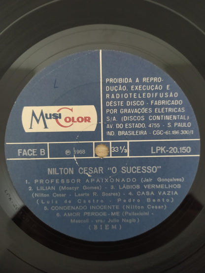 Lp Vinil Nilton Cesar O Sucesso