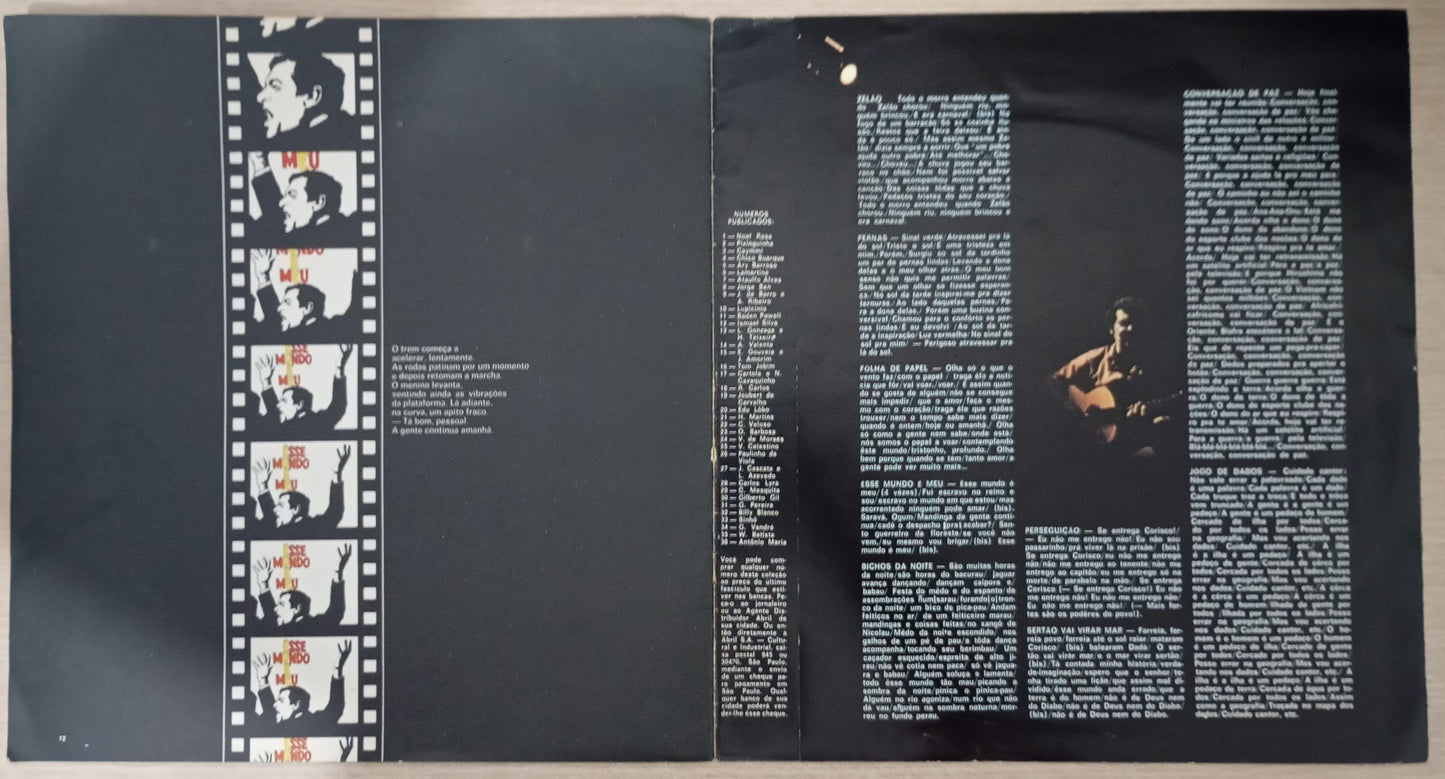 Lp Vinil Sergio Ricardo História da MPB 37 Capa Dupla