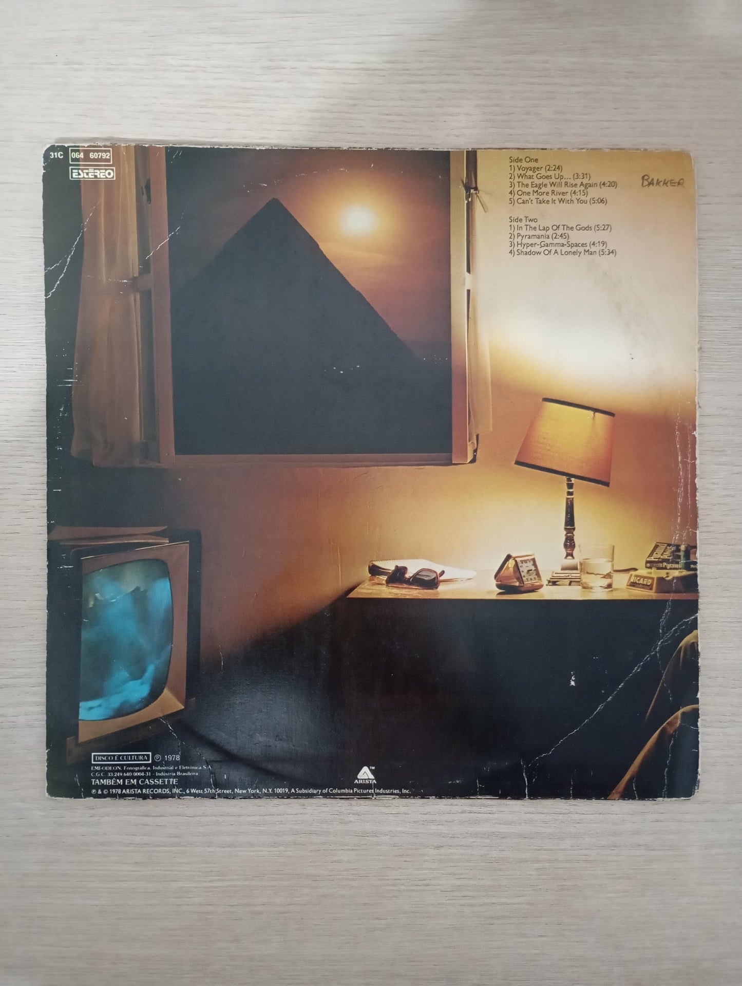 Lp Vinil The Alan Parsons Project Pyramid