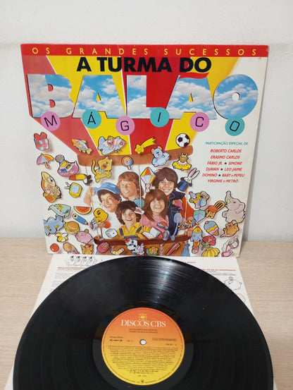 Lp Vinil A Turma Do Balão Mágico Grandes Sucessos C Encarte