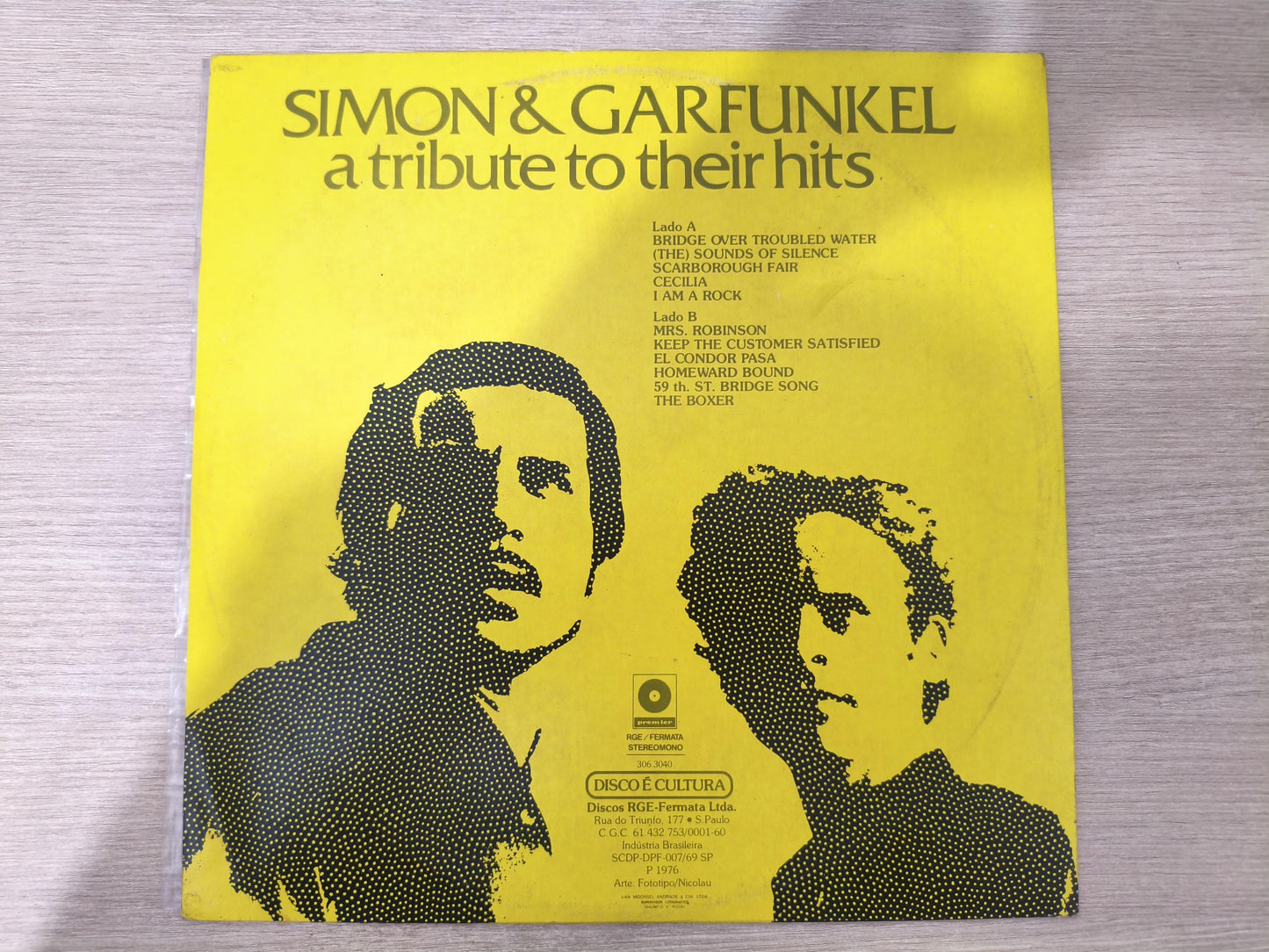 Lp Vinil Simon & Garfunkel A Tribute to their Hits