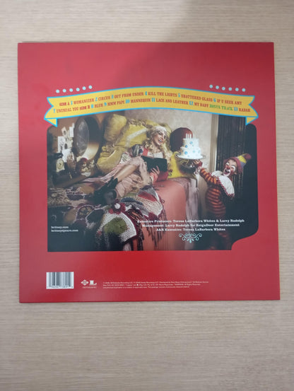 Lp Vinil Britney Spears Circus Com Encarte Importado USA