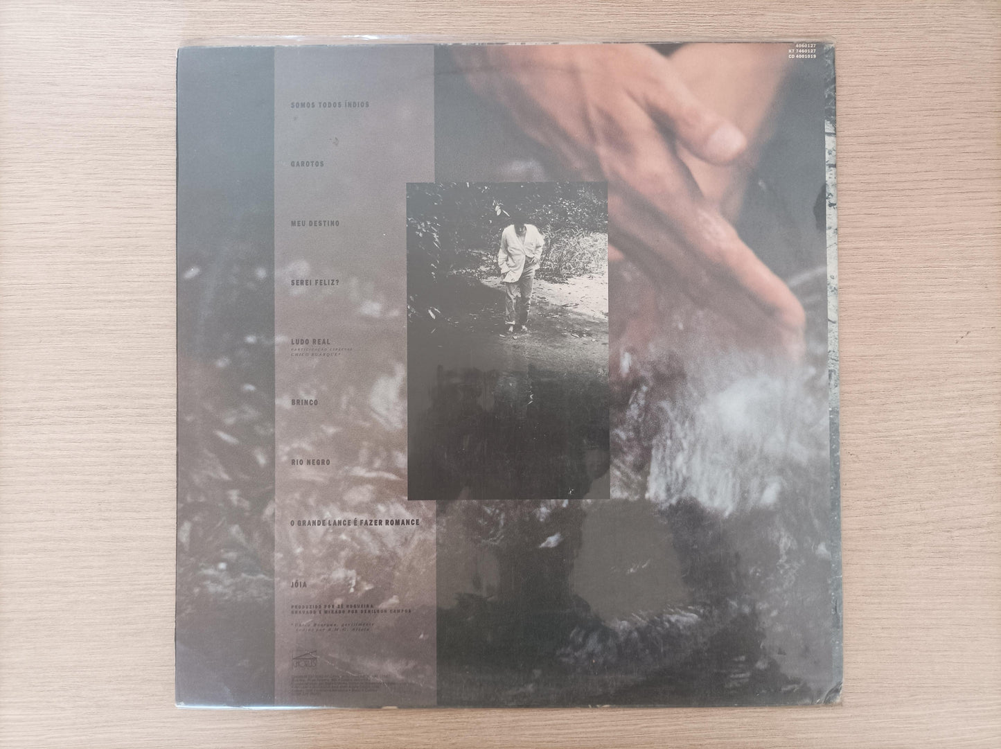 Lp Vinil Vinicius Cantuária Rio Negro Com Encarte