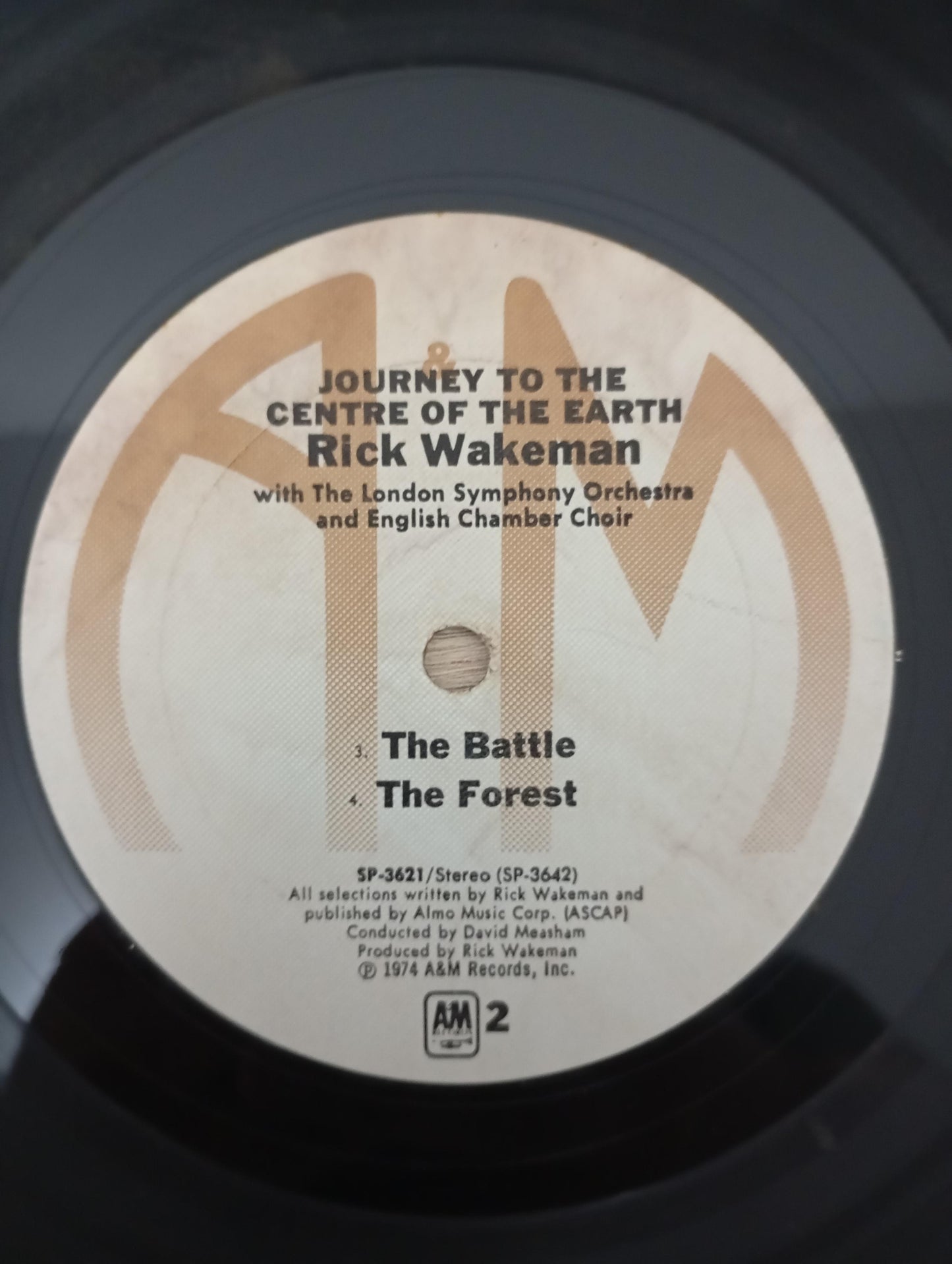 Lp Vinil Rick Wakeman Journey To Centre Of The Earth
