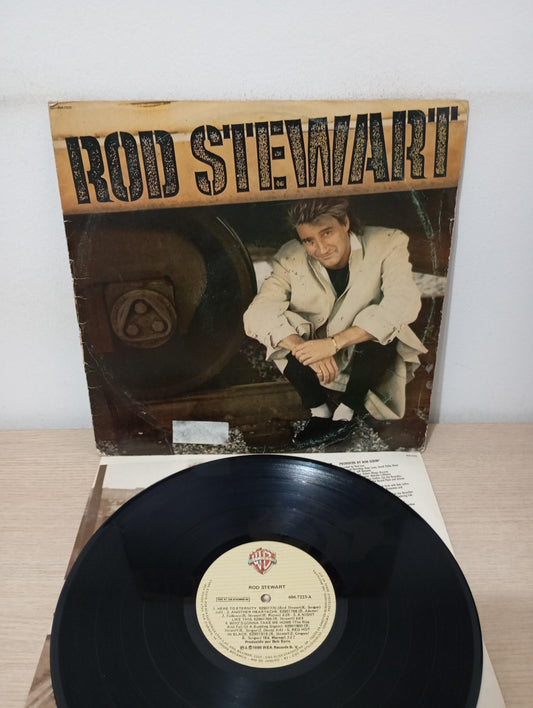Lp Vinil Rod Stewart 1986 Com Encarte