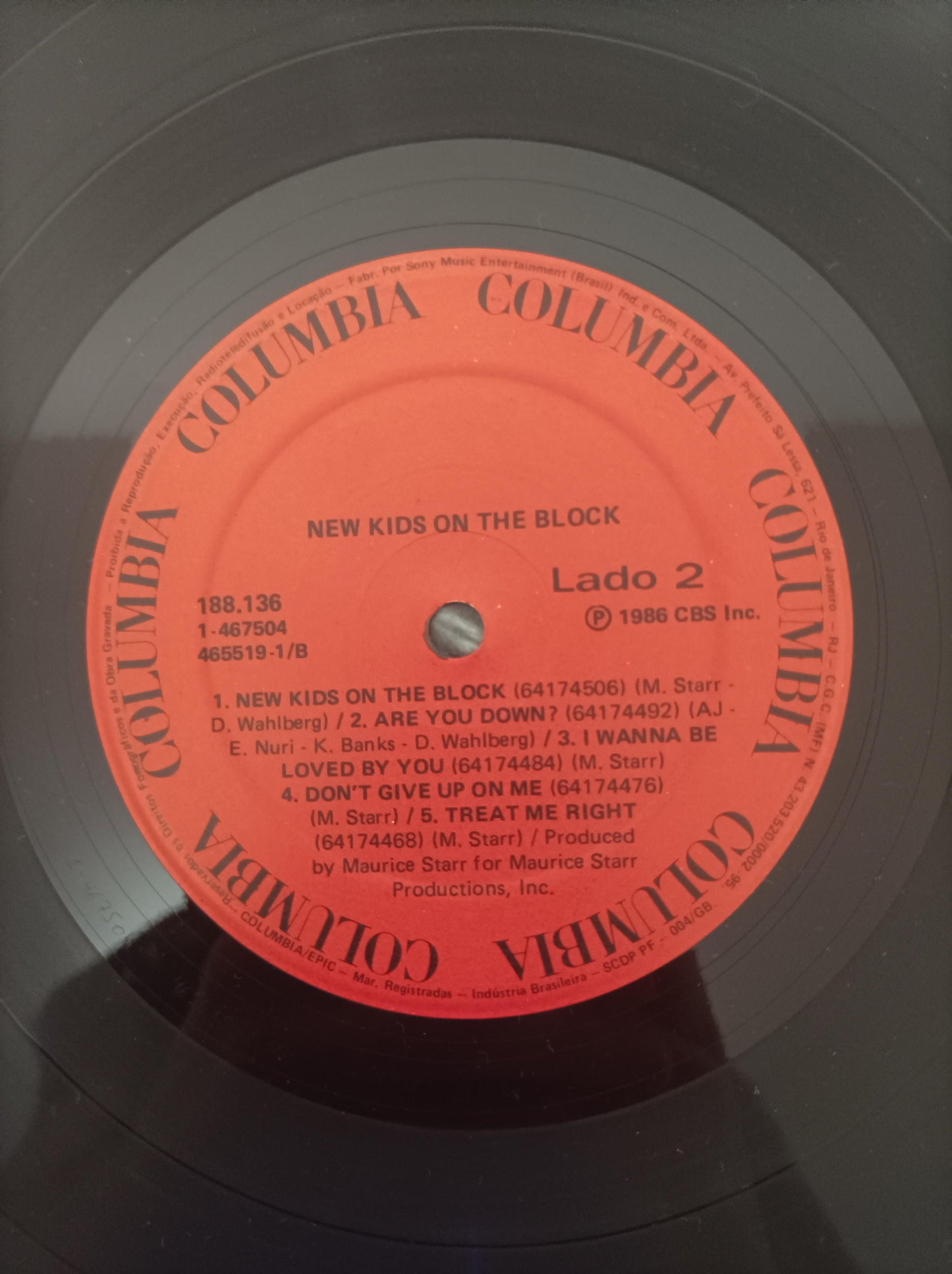 Lp Vinil New Kids On The Block None Com Encarte