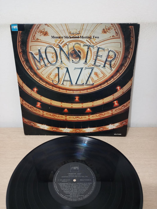 Lp Vinil George Gruntz Sticksland Monster Jazz Capa Dupla