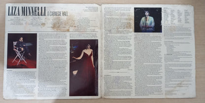 Lp Vinil Liza Minnelli At Carnegie Hall Duplo Importado