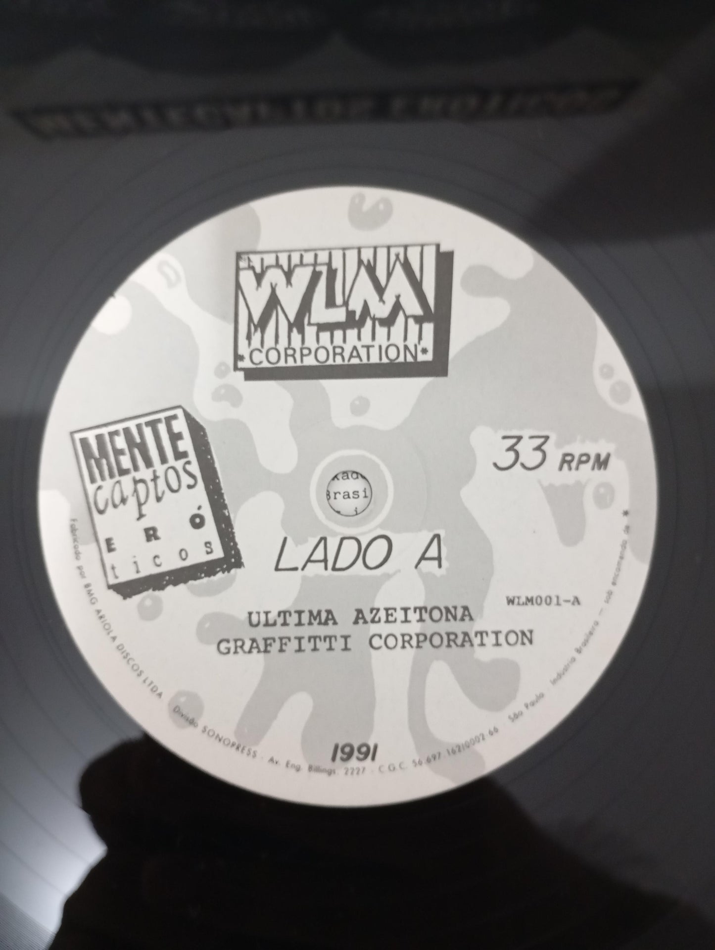 Lp Vinil Mentecaptos Eróticos Soundtrack Demo EP Com Encarte