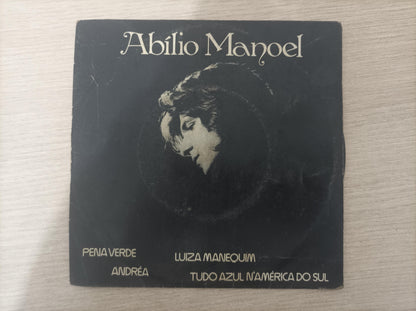 Compacto Vinil Abílio Manoel Pena Verde / Luiza Manequim