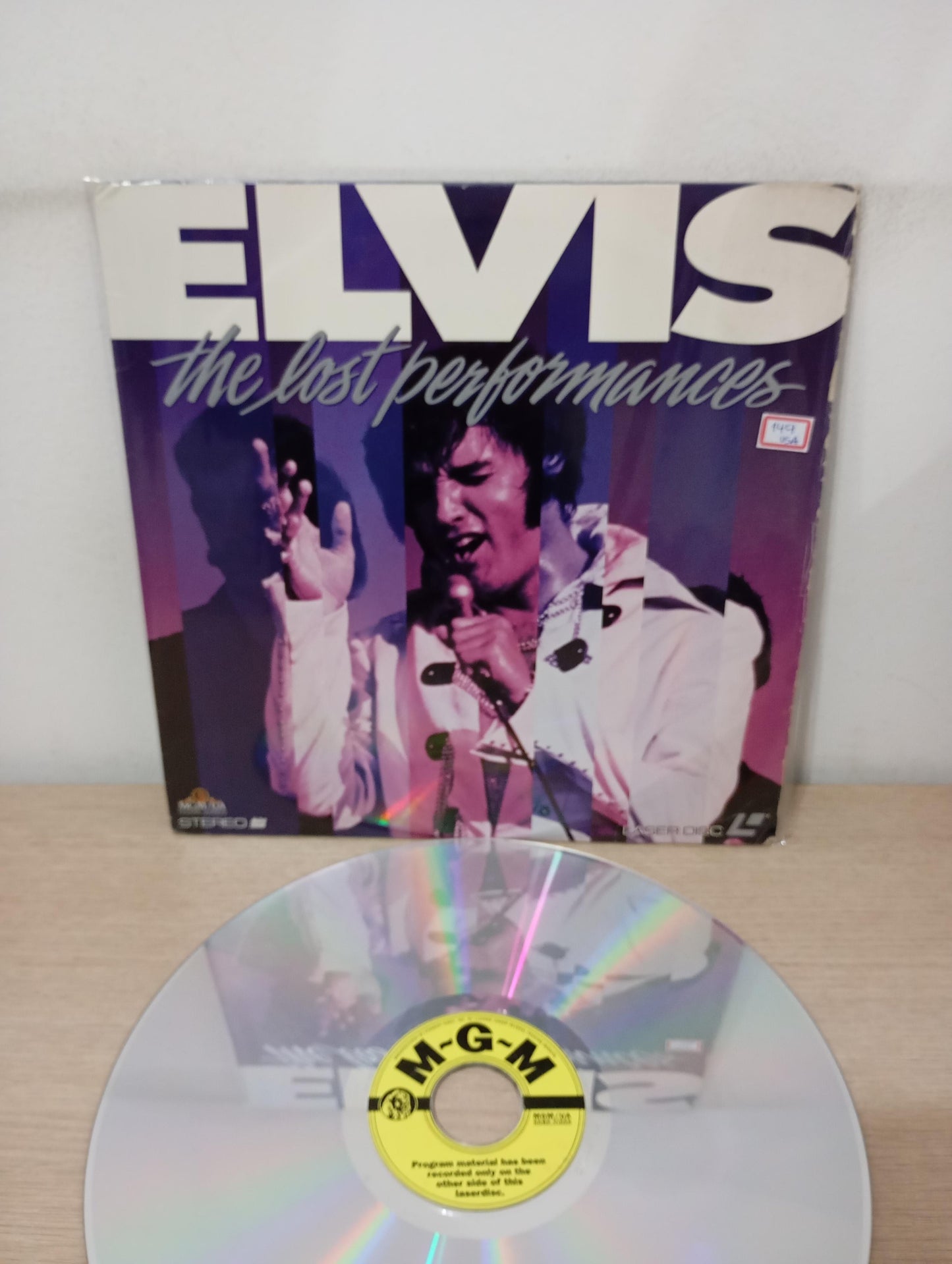 LD LaserDisc Elvis Presley The Lost Performances Importado