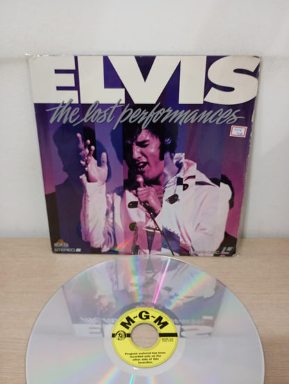 LD LaserDisc Elvis Presley The Lost Performances Importado