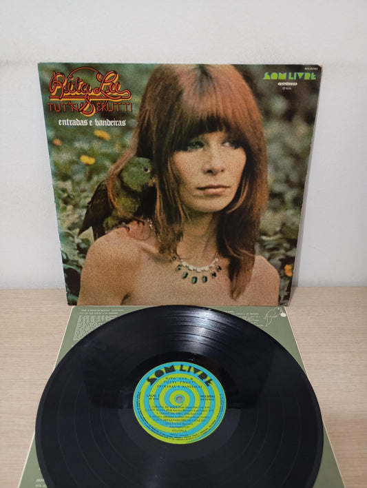 Lp Vinil Rita Lee Entradas E Bandeiras Com Encarte