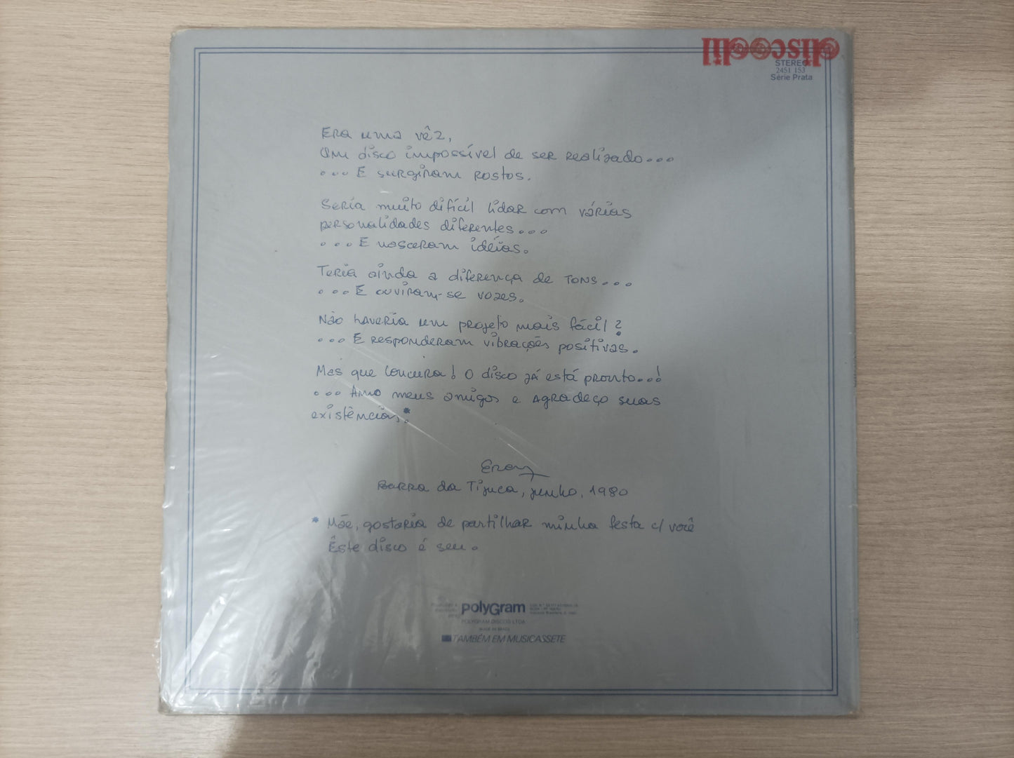 Lp Vinil Erasmo Carlos Convida...