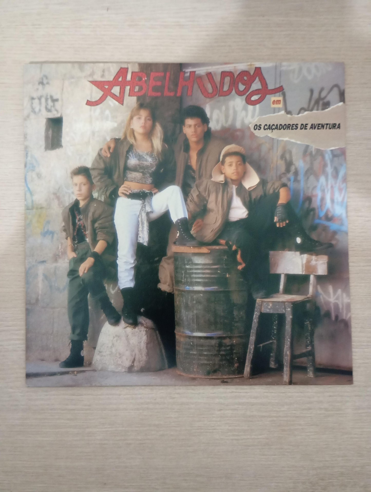 Lp Vinil Os Abelhudos Os Caçadores de Aventura Com Encarte