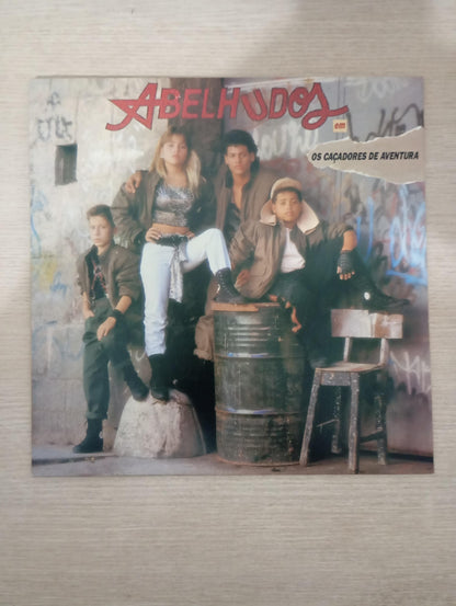 Lp Vinil Os Abelhudos Os Caçadores de Aventura Com Encarte