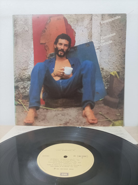 Disco Vinil Caminhos Do Coração Gonzaguinha Com Encarte A