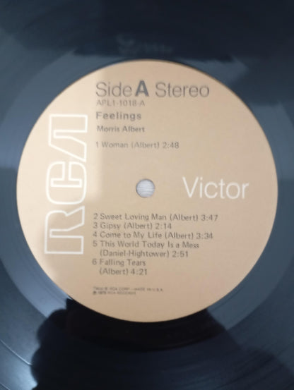 Lp Vinil Morris Albert Feelings Importado
