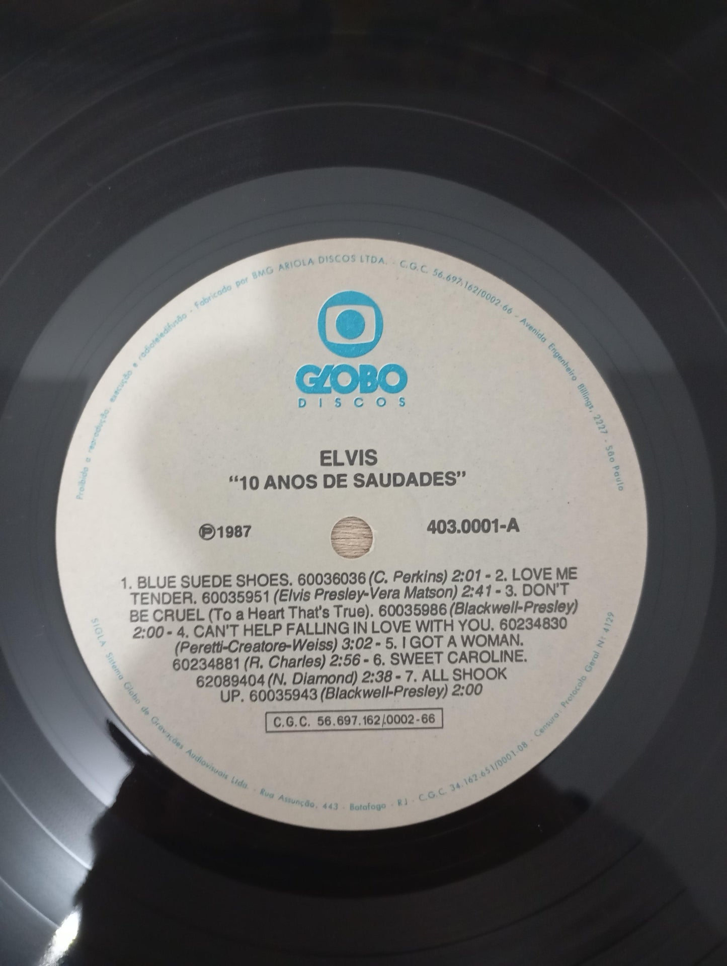 Lp Vinil Elvis Presley Elvis - 10 Anos De Saudades