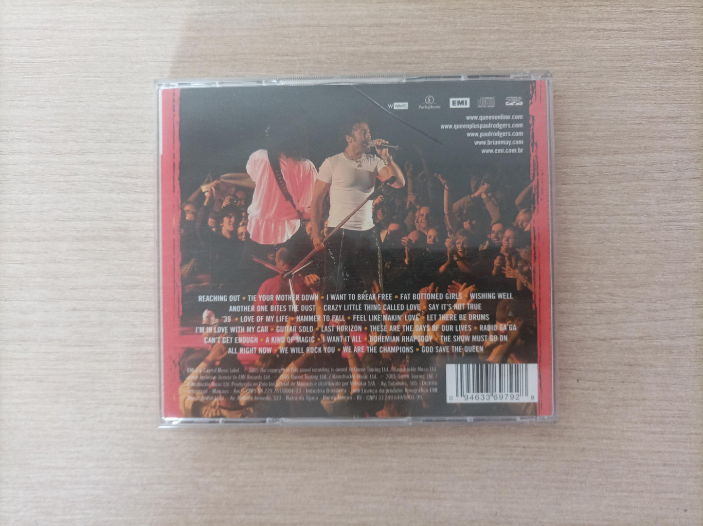 CD Queen Return Of The Champions Duplo
