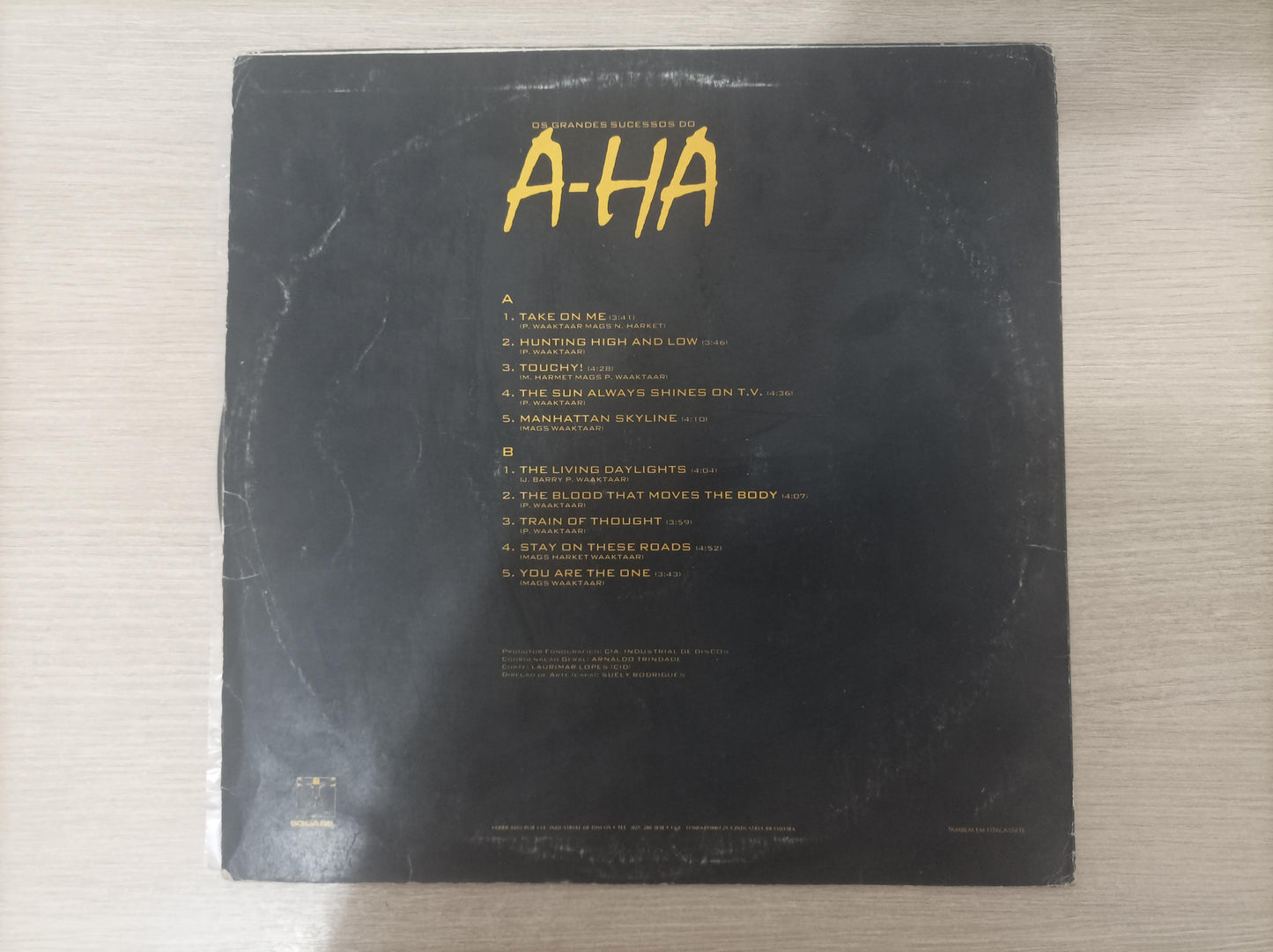 Lp Vinil A-ha Os Grandes Sucessos do