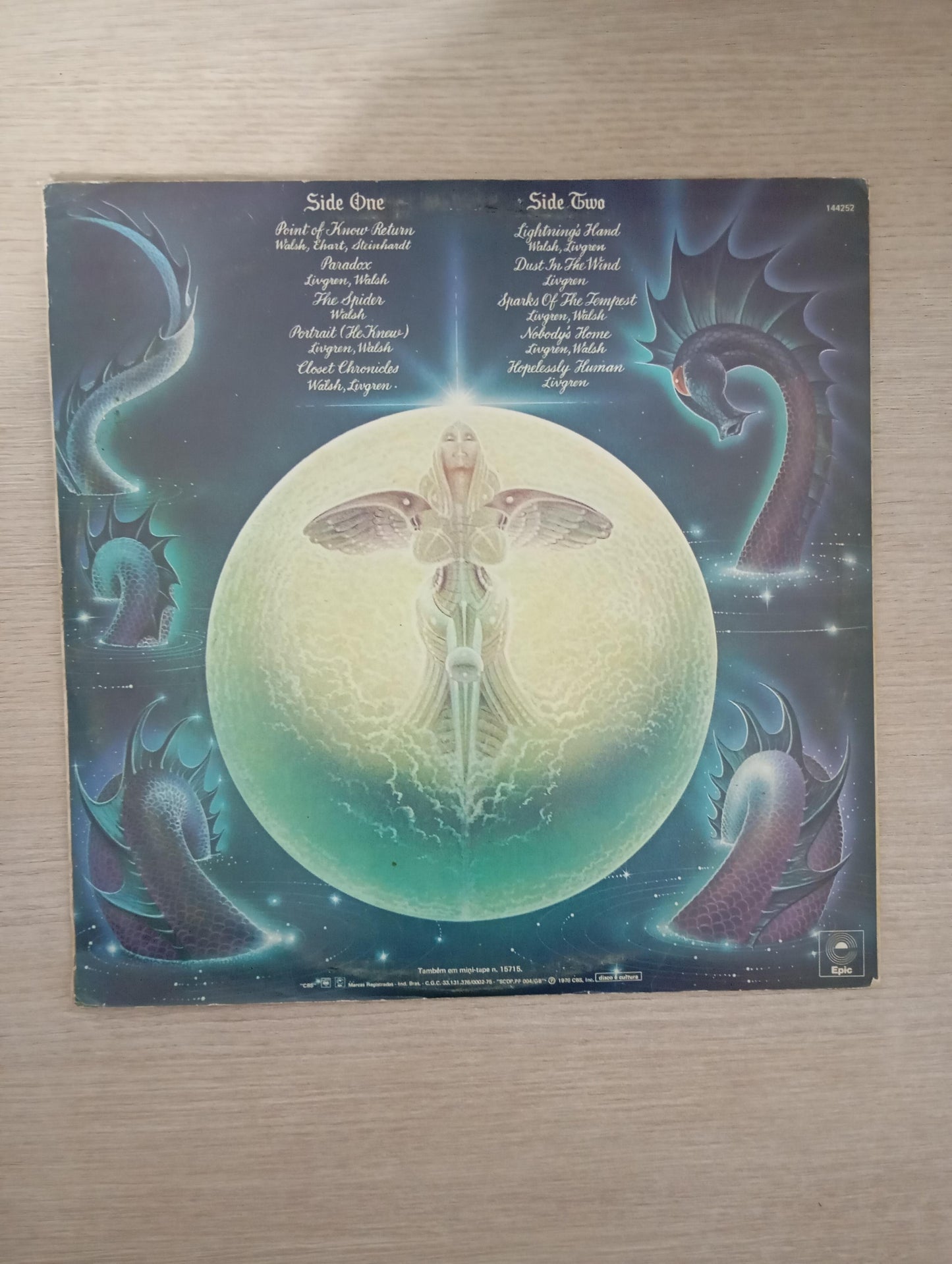 Lp Vinil Kansas Point Of Know Return Com Encarte