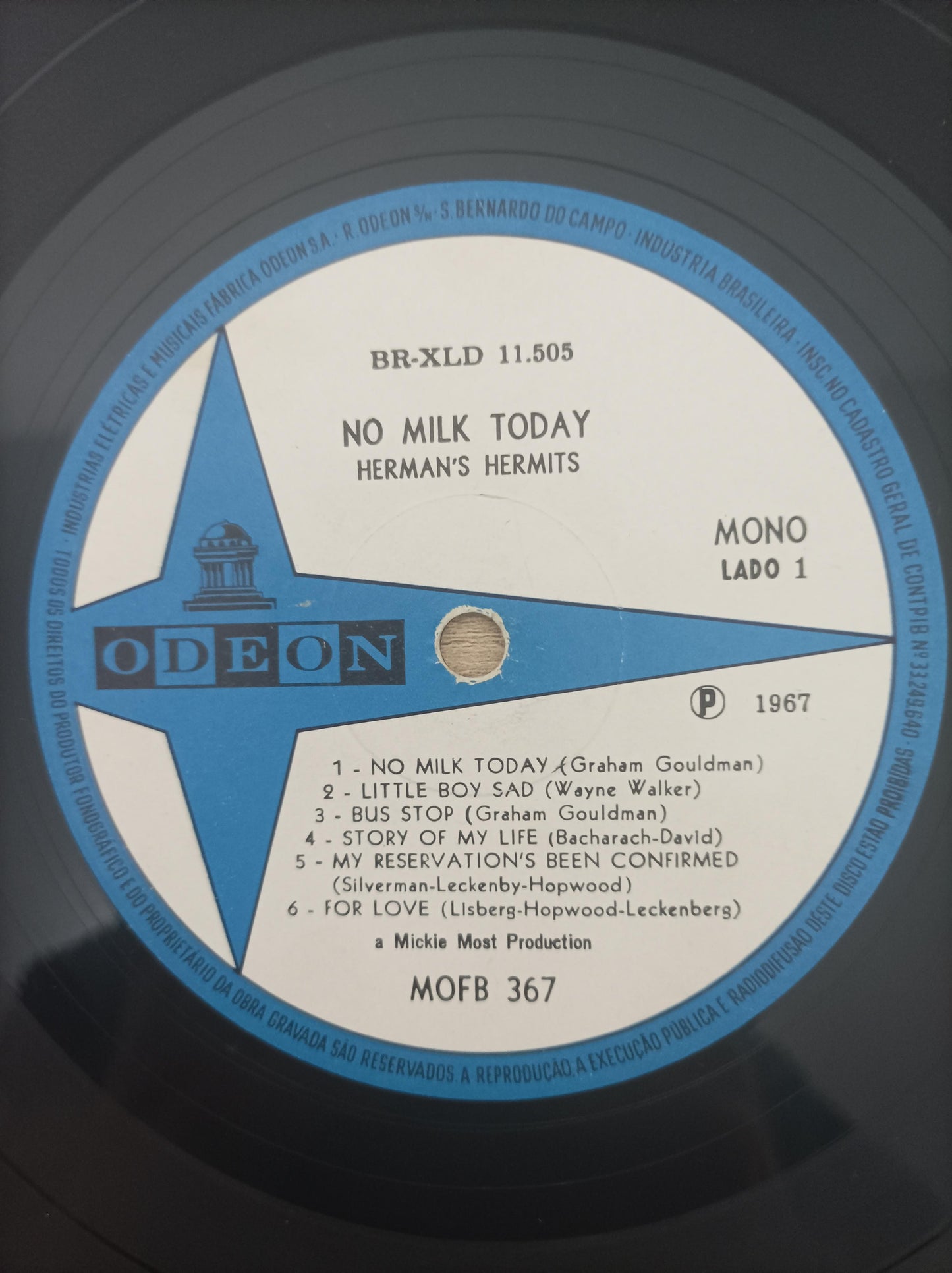 Lp Vinil Herman's Hermits No Milk Today