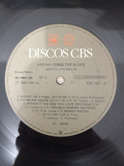 Disco Vinil Aretha Sings The Blues Aretha Franklin A