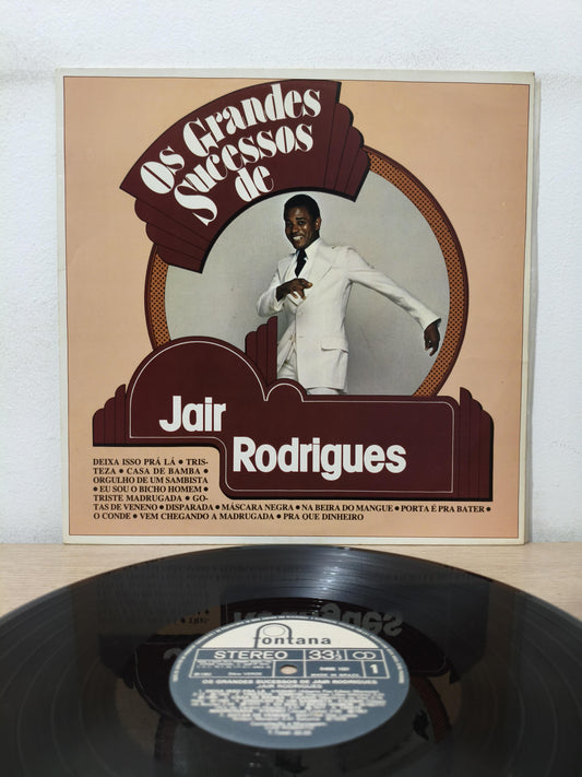 Lp Vinil Jair Rodrigues Os Grandes Sucessos de
