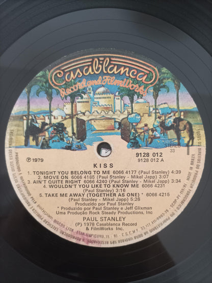 Lp Vinil Kiss Paul Stanley Com Encarte