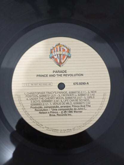 Lp Vinil Prince And The Revolution Parade Com Encarte