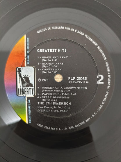 Lp Vinil The Fifth Dimension Greatest Hits