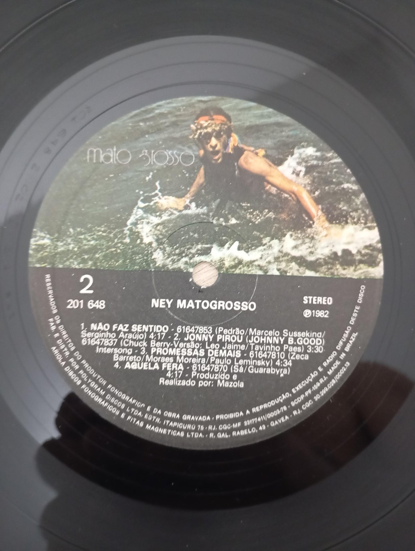 Disco Vinil Mato Grosso 1982 Ney Matogrosso Com Encarte A