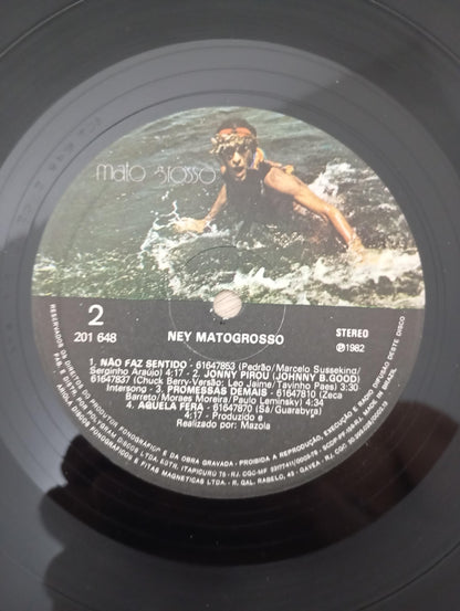 Disco Vinil Mato Grosso 1982 Ney Matogrosso Com Encarte A