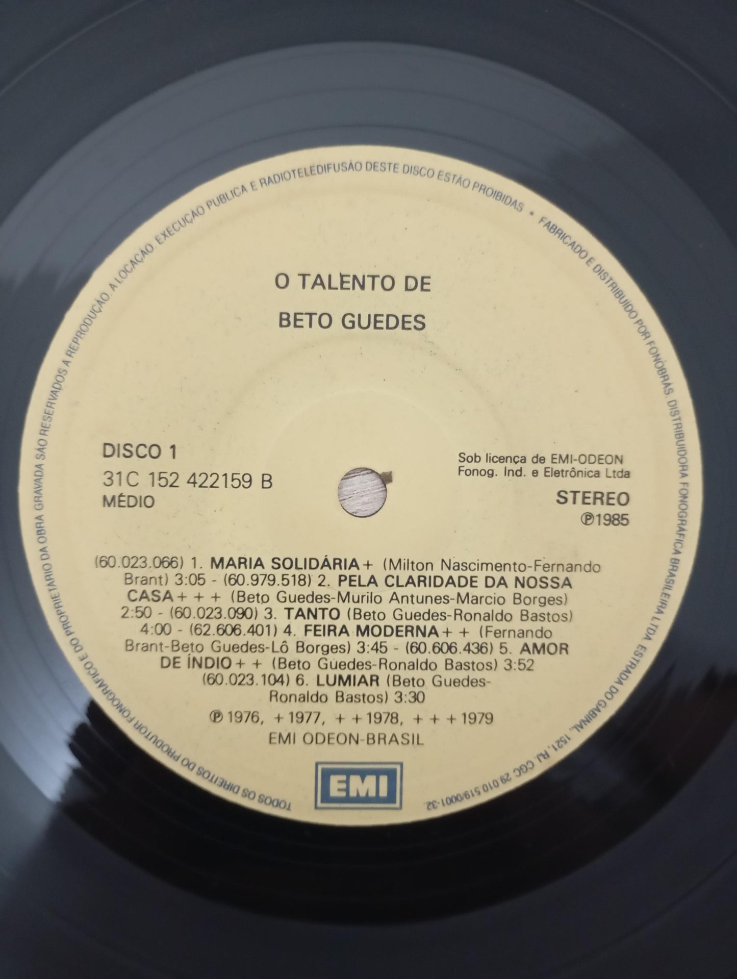 Lp Vinil Beto Guedes O Talento De Beto Guedes Duplo