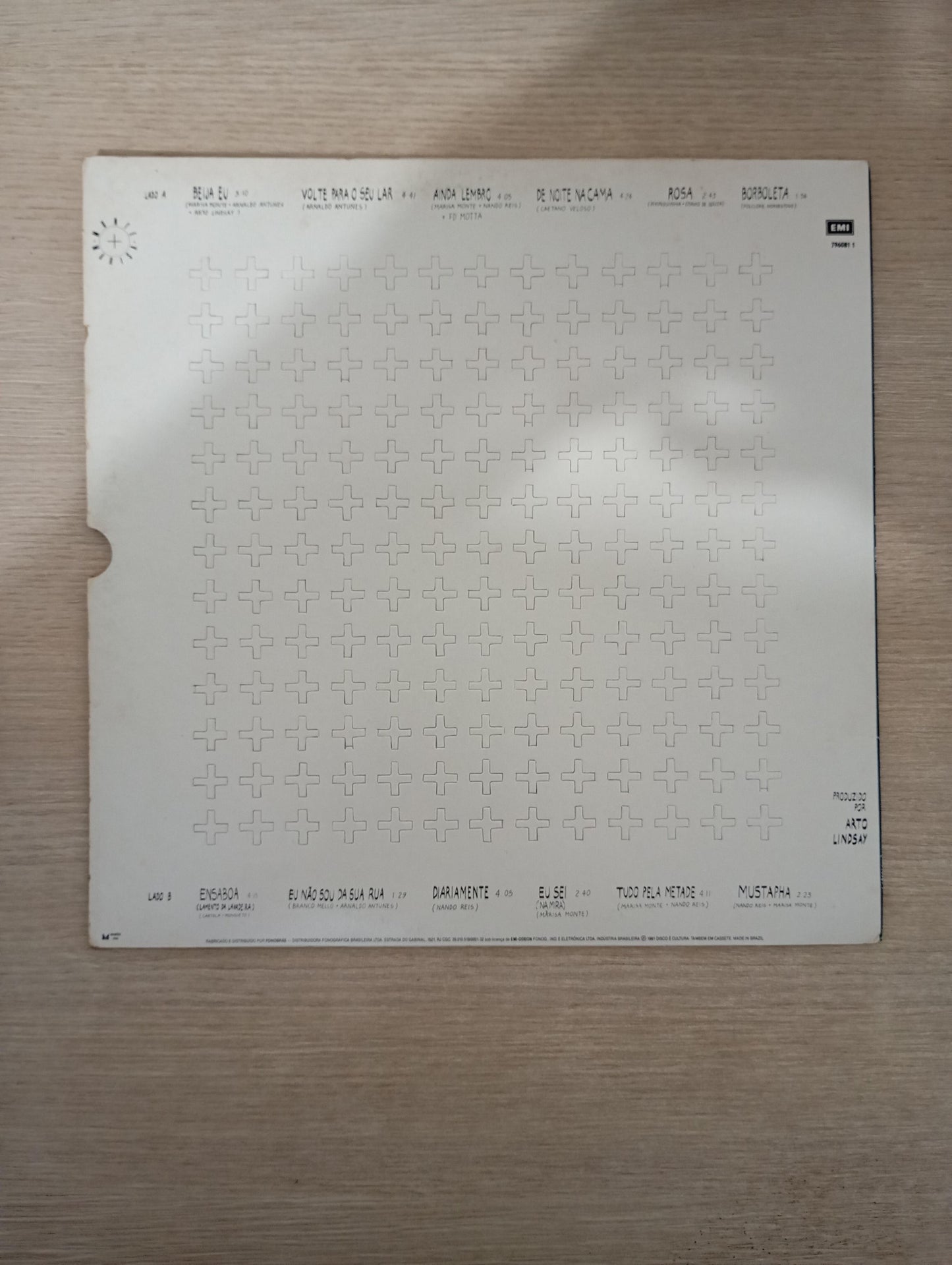 Lp Vinil Marisa Monte Mais Com Encarte