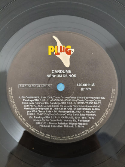 Lp Vinil Nenhum De Nós Cardume Com Encarte